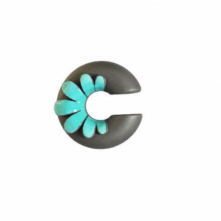 Ear Cuff  - TeeCuff DONUT FLORA Sfumato Verde Acqua